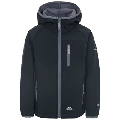 Abbildung von Trespass Kinder KIAN Softshell Jacke, Navy, 3/4