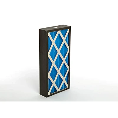 Abbildung von GVS Filter Technology G4P.16.20.2.SUA001.005 G4 Filterplatten plissiert, Blau/Weiß (5er Pack)