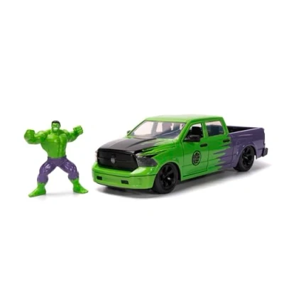 Abbildung von JADA Modellauto H.R.Marvel Hulk 2014 Ram 1500 mit Figur 1:24 253225029