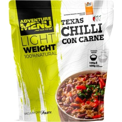 Abbildung von Adventure Menu Chili con Carne 157 g (dehydriert), Gourment Mahlzeit XXL für unterwegs &amp; daheim