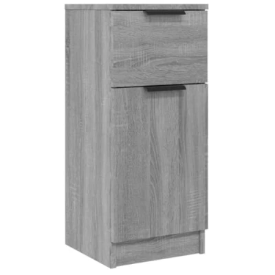 Abbildung von vidaXL Sideboard Kommode Anrichte Schrank Beistellschrank Mehrzweckschrank Standschrank Wohnzimmer Flur Grau Sonoma 30x30x70cm Holzwerkstoff