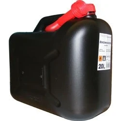 Abbildung von Sedata Benzinkanister 20L Kunststoff mit Einfüllschlauch, UN Zulassung, Treibstoffkanister Kraftstoffkanister für Benzin Diesel