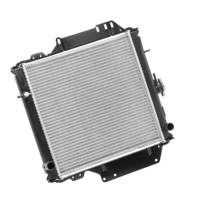 Abbildung von MAXGEAR AC268063 Kühler, Motorkühlung Aluminium 375 368 26 Kühlrippen gelötet SUZUKI: Samurai SUV, SJ 410 SUV Cabrio, 413
