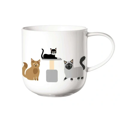 Abbildung von ASA COPPA Henkelbecher Surprised Cats 0,4 l
