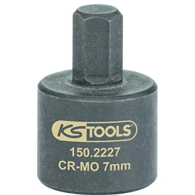 Abbildung von KS Tools 150.2227 3/8&quot; Bremssattel Stecknuss, 7mm