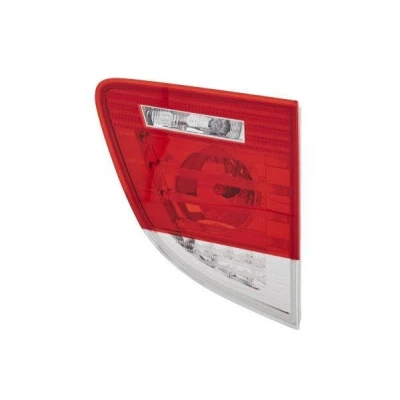 Abbildung von HELLA 2TZ 009 427 111 Rückleuchte links innerer Teil W16W 12 glasklar, Rot mit Glühlampe, Lampenträger BMW: 5 Touring