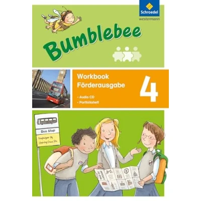 Abbildung von Bumblebee Ausgabe 2013 für das 3. / 4. Schuljahr: Workbook Förderausgabe 4 plus Portfolioheft und Pupil&#039;s Audio CD (Bumblebee 3 + 4: Schuljahr)