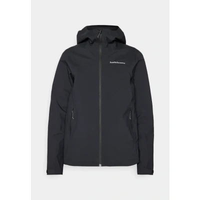 Abbildung von Peak Performance Trail HIPE Jacket Regenjacke / wasserabweisende Jacke, Damen, Größe: Large, Black