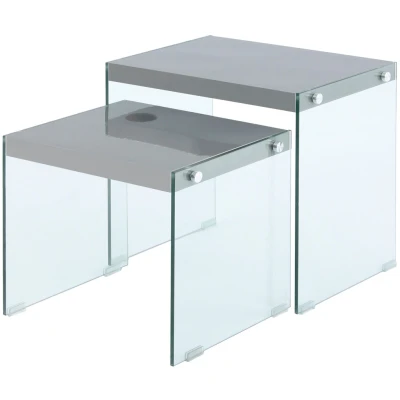Abbildung von Beistelltisch 2er Set Elementary 125 Grau
