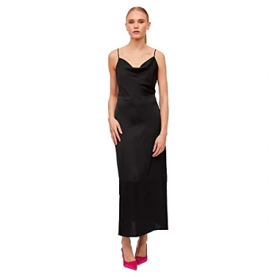 Abbildung von VILA Viravenna Strap Ballkleid, Damen, Größe: 40, Black