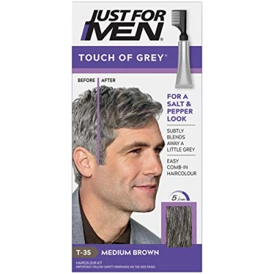 Abbildung von Touch Of Grey T35 Hair Color Medium Brown 40g