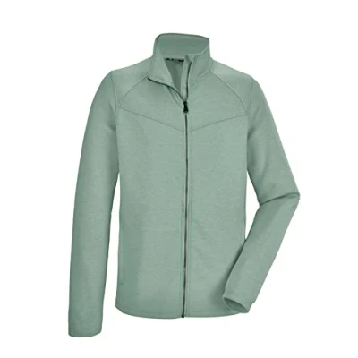 Abbildung von killtec Herren Stretchjacke mit Stehkragen/Fleecejacke KOS 72 MN FLX JCKT, grüngrau, XL, 39137 000