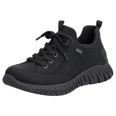 Abbildung von Rieker Sneaker low, Damen, Größe: 36, Schwarz Schuhe