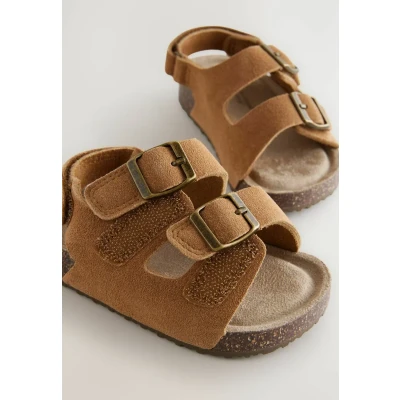 Abbildung von Next Standard FIT Double Buckle Cushioned Lauflernschuh für Kinder, Größe: 23, Tan brown Schuhe