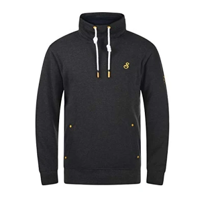 Abbildung von Solid Sdkaan Sweatshirt, Herren, Größe: Large, Dark grey melange