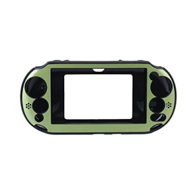 Abbildung von OSTENT Bunte Aluminium Metallhaut Schutzhülle für Sony PS Vita PSV PCH 2000 Farbe Grün