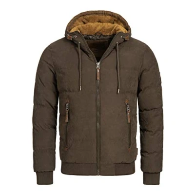 Abbildung von Indicode Jeans Winterjacke, Herren, Größe: Medium, Mottled brown