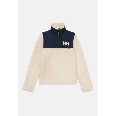 Abbildung von Helly Hansen Junior Champ ZIP Midlayer Unisex Fleecepullover, Größe: 164, Cream