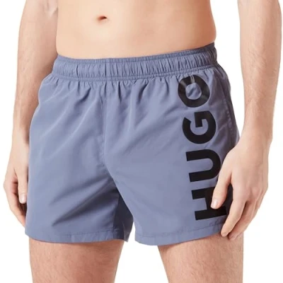 Abbildung von HUGO Underwear Badeshorts &quot;ABAS&quot;, mit Logo Print