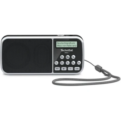 Abbildung von TechniSat VIOLA 3 Digitalradio (DAB) (LCD Display, Kopfhöreranschluss, LED Taschenlampe, Favoritenspeicher)