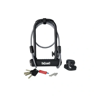 Abbildung von ONGUARD Pitbull Bügelschloss, schwarz, 1size