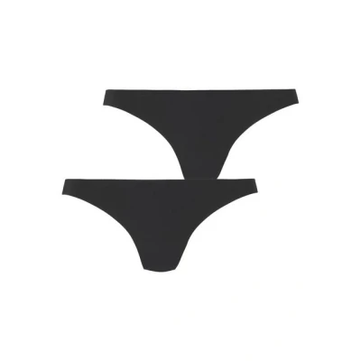 Abbildung von HUGO Triplet Thong CUT 3 PACK String, Damen, Größe: Small, Black