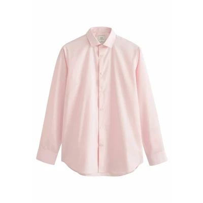 Abbildung von Next Regular FIT Single CUFF Businesshemd, Herren, Größe: 38xR, Pink