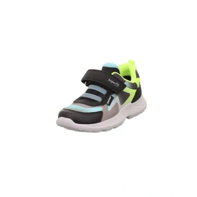 Abbildung von Superfit RUSH Sneaker low für Kinder, Größe: 32, Grau gelb Schuhe