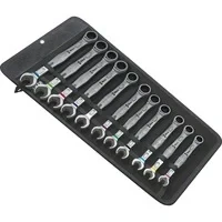 Abbildung von WERA Joker 05020013001 Ratschen Ringgabelschlüsselsatz 80 11 mit Ratschenfunktion 8, 10, 11, 12, 13, 14, 15, 16, 17, 18, 19 mm