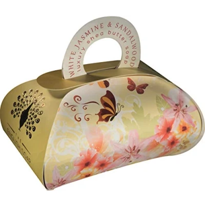 Abbildung von THE ENGLISH SOAP COMPANY White Jasmine und Sandalwood Rich Shea Butter Seife (1 x 260 g)