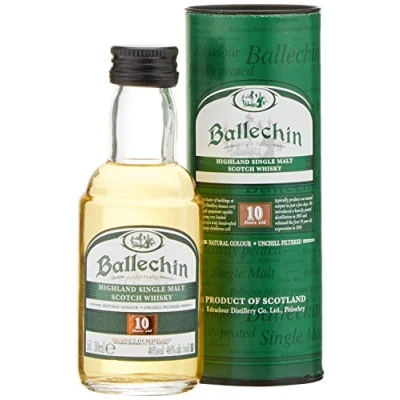 Abbildung von Edradour Ballechin 10 Years Old mit Geschenkverpackung (1 x 0.05 l)