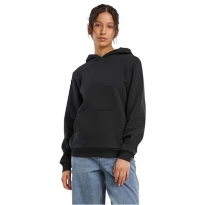 Abbildung von Build Your Brand Damen By289 ladies Fluffy Hoody Sweatshirt, Schwarz, XL EU