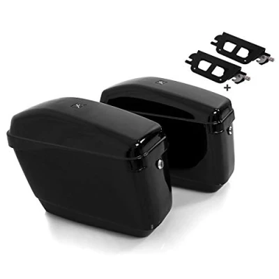 Abbildung von Craftride Set 2X Seitenkoffern mit Halter QL für Honda Rebel 1100 CMX 21 24 Nevada