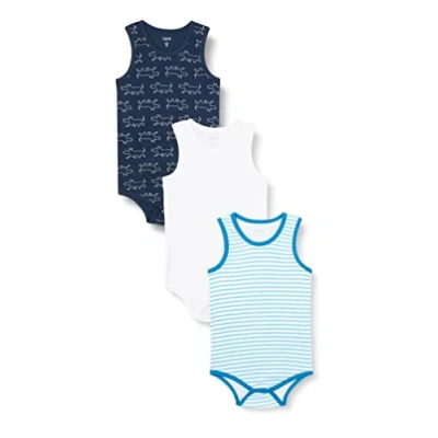 Abbildung von Care Body Baby Ärmellos, 3er Pack Blue (769), 50