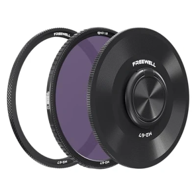Abbildung von Freewell 67mm Natural Density ND64 (6 Blendenstufen) ND1.8Kamerafilter Kompatibel mit M2 Serie