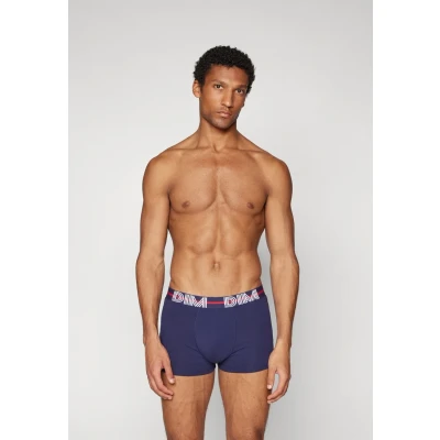 Abbildung von DIM Power FULL 3 PACK Panties, Herren, Größe: XL, Berry red/night blue/blue cobalt