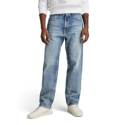 Abbildung von G Star TYPE 49 Relaxed Straight Jeans Leg, Herren, Größe: 32x32, Sun faded air force blue