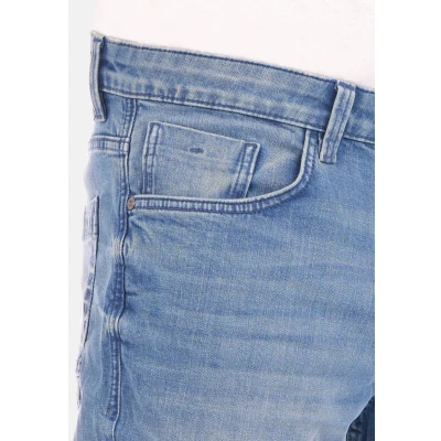 Abbildung von TOM Tailor Marvin Jeans Straight Leg, Herren, Größe: 33x34, Light stone blue denim