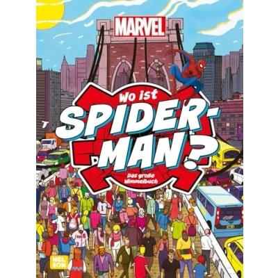 Abbildung von Marvel: Wo ist Spider Man? Das große Wimmelbuch: Fröhlicher Suchspaß mit Man und seinen Freunden im Wimmelbuch