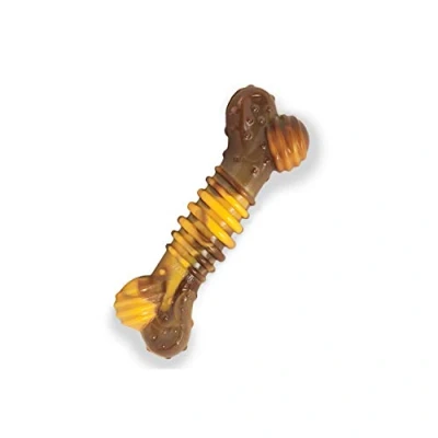 Abbildung von Nylabone Extreme Chew Textured Bone Rind &amp; Kse Kse&amp;Rind Hundespi...