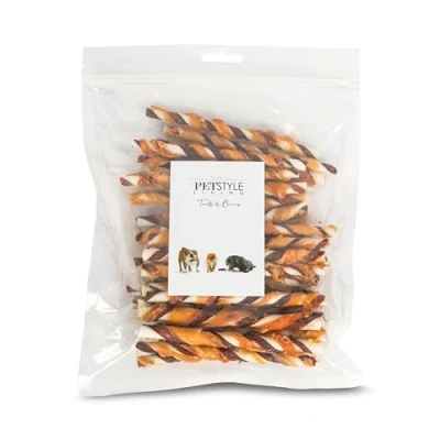 Abbildung von Petstyle Living Kaustange mit Huhn &amp; Rind Hundesnack 30 Stück