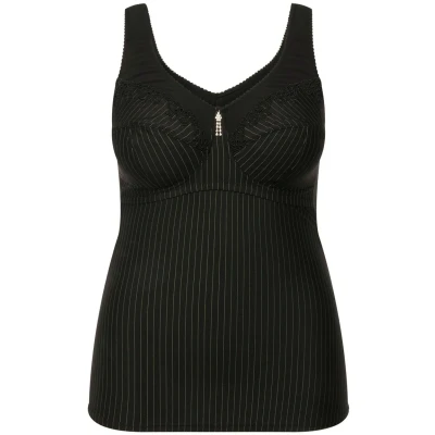 Abbildung von Ulla Popken Unterhemd/shirt, Damen, Größe: 95C, Schwarz