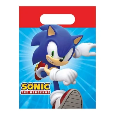 Abbildung von Sonic Papier Leckerli Beutel 4 Stück