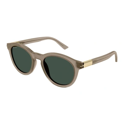 Abbildung von Gucci Sonnenbrille, Herren, Größe: 52, Brown/green