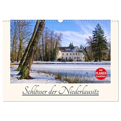 Abbildung von Schlösser der Niederlausitz (Wandkalender 2025 DIN A3 quer), CALVENDO Monatskalender