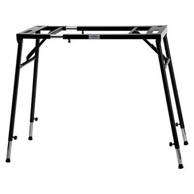 Abbildung von Classic Cantabile Keyboardständer Keyboardstativ Klapptisch, Auflagefläche ausziehbar von 73 110 cm
