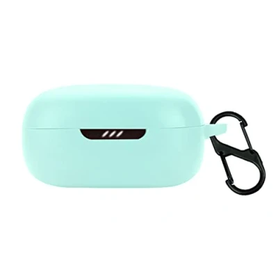 Abbildung von GIOPUEY Hülle für JBL Live Pro 2 TWS, Transparent TPU Stoßfeste Schutzhülle, Ultradünn, Kein Geruch, TWS Silikon Grün
