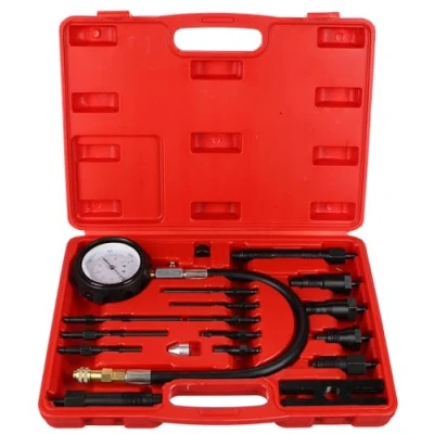 Abbildung von SIXTOL Engine Tester 19 Kompressionsprüfer Set für Dieselmotoren 70 bar Druckmanometer Kompressionstester