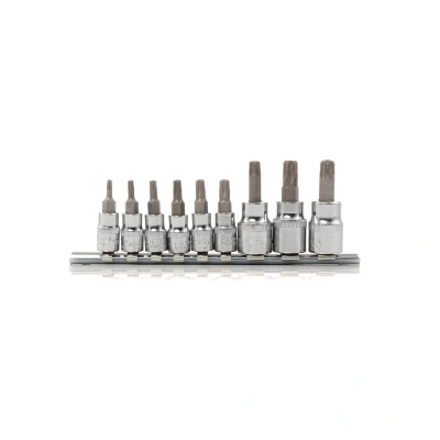 Abbildung von ENERGY NE00104 Steckschlüsseleinsatz Set 9 Torx TR 1/4, 3/8