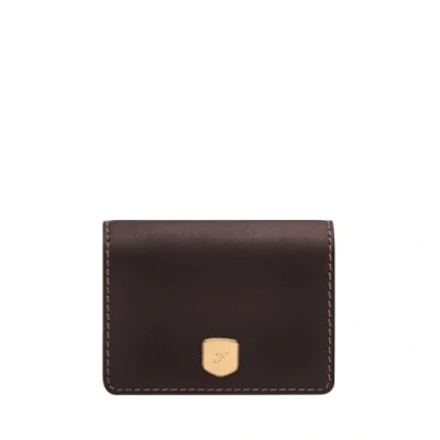 Abbildung von Fossil Women&#039;s Lennox Bi Fold Wallet, Apfelbraun, 10.16cmLx2.54cmWx8.89cmH